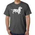 thumbnail image 1 of Men's Word Art T-shirt - Dachshund, 1 of 2