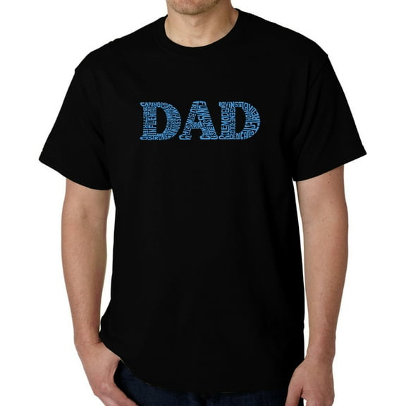 Men's Word Art T-shirt - Dad