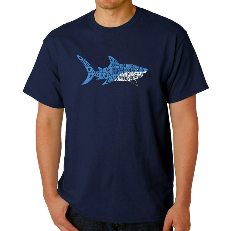 Mens Daddy Shark T-Shirt Mens Daddy Shark T-Shirt