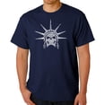 thumbnail image 1 of Men's Word Art T-shirt - Freedom Skull, 1 of 2