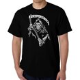 thumbnail image 1 of Men's Word Art T-shirt - Grim Reaper, 1 of 2