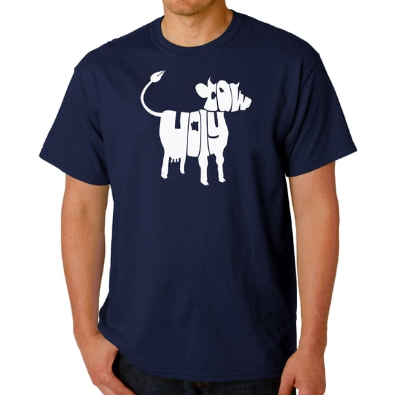 Men's Word Art T-shirt - Holy Cow