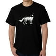 thumbnail image 1 of Men's Word Art T-shirt - Howling Wolf, 1 of 2