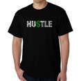 thumbnail image 1 of Men's Word Art T-shirt - Hustle, 1 of 2