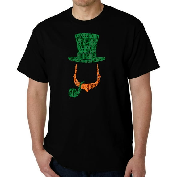 Men's Word Art T-shirt - Leprechaun