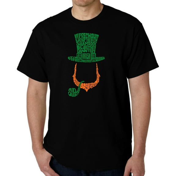 Men's Word Art T-shirt - Leprechaun