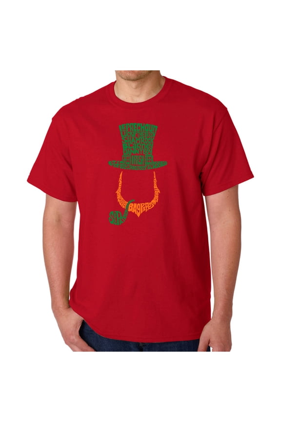 Men's Word Art T-shirt - Leprechaun