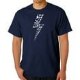 thumbnail image 1 of Men's Word Art T-shirt - Lightning Bolt, 1 of 2