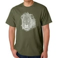 thumbnail image 1 of Men's Word Art T-shirt - Lion, 1 of 2
