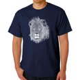 thumbnail image 1 of Men's Word Art T-shirt - Lion, 1 of 2