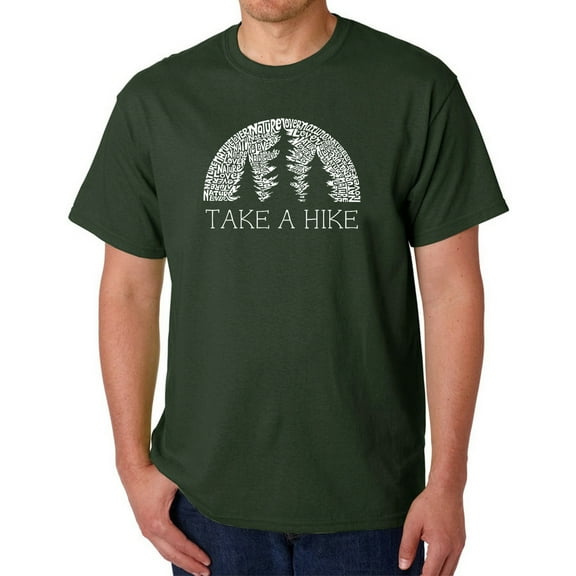 Men's Word Art T-shirt - Nature Lover