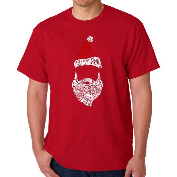 Men's Word Art T-shirt - Santa Claus