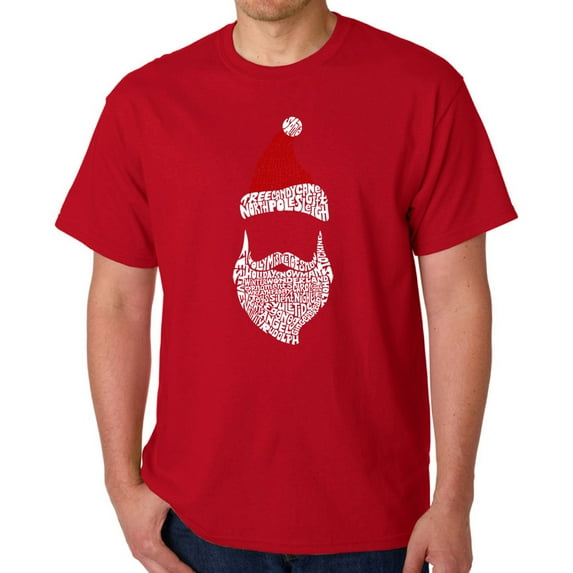 Men's Word Art T-shirt - Santa Claus