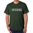 thumbnail image 1 of Men's Word Art T-shirt - Success, 1 of 2