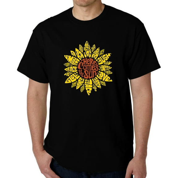Men's Word Art T-shirt - Sunflower