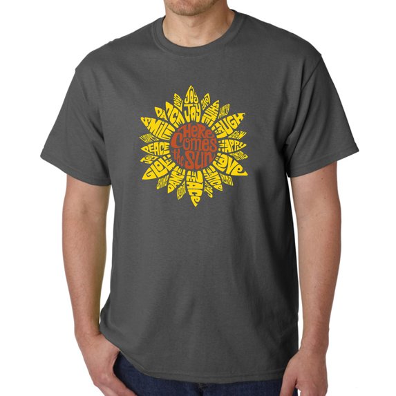 Men's Word Art T-shirt - Sunflower