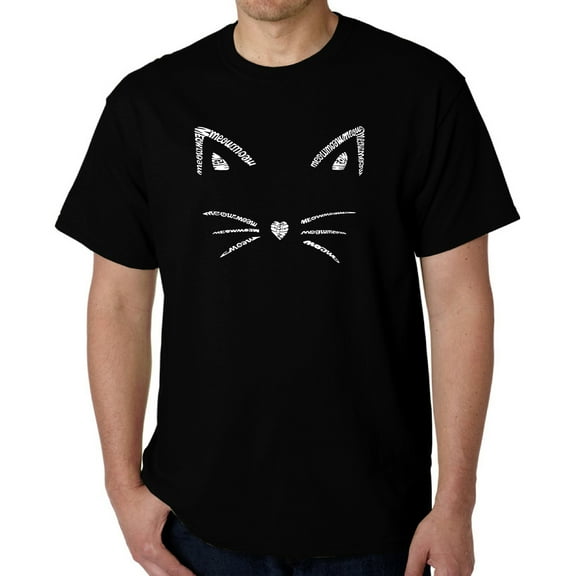Men's Word Art T-shirt - Whiskers
