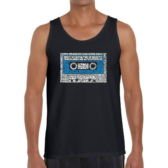 Men's Word Art Tank Top - 80s One Hit Wonders