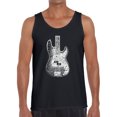 thumbnail image 1 of Men's Word Art Tank Top - Bass Guitar, 1 of 2