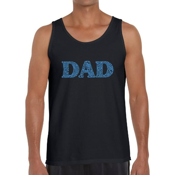 Men's Word Art Tank Top - Dad