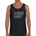 thumbnail image 1 of Men's Word Art Tank Top - Glory Hallelujah Flag, 1 of 2