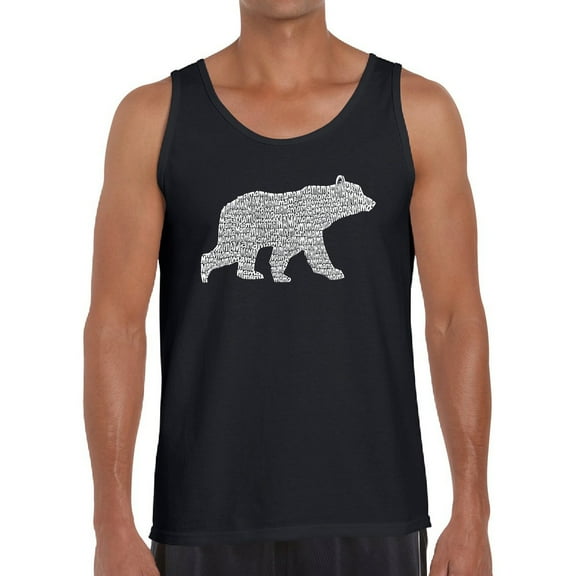 Men's Word Art Tank Top - Mama Bear