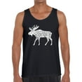 thumbnail image 1 of Men's Word Art Tank Top - Moose, 1 of 2