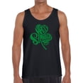 thumbnail image 1 of Men's Word Art Tank Top - St. Patrick's Day Shamrock, 1 of 2