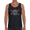 thumbnail image 1 of Men's Word Art Tank Top - XOXO Skull, 1 of 2