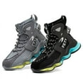Men's Work Boots Wear Slip Resistant Kevlar RubberPlastic Sole & Steel