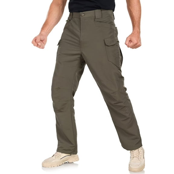 Men's Work Cargo Pants Mowujeit Water Resistant Pant Outdoor Lightweight Hiking