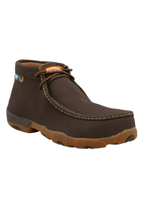 Men's Work Chukka Driving Moc Chocolate MDMNTW1