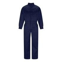 Men's Work Coverall High Visibility Overalls Mechanics Coveralls Workwear Jumpsuit with Multi Pockets S-4XL