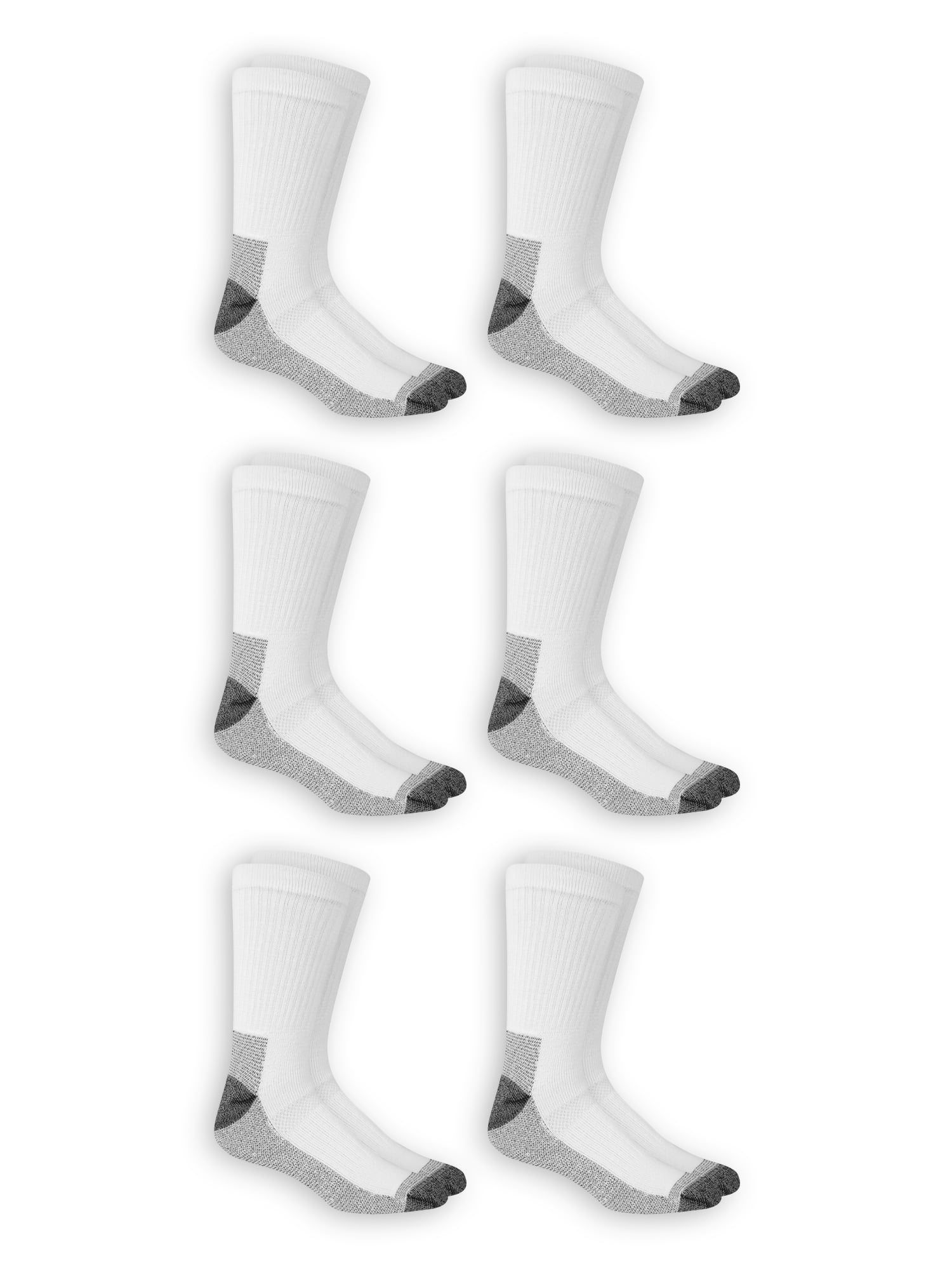 Men's Work Gear Crew Socks 6 Pairs