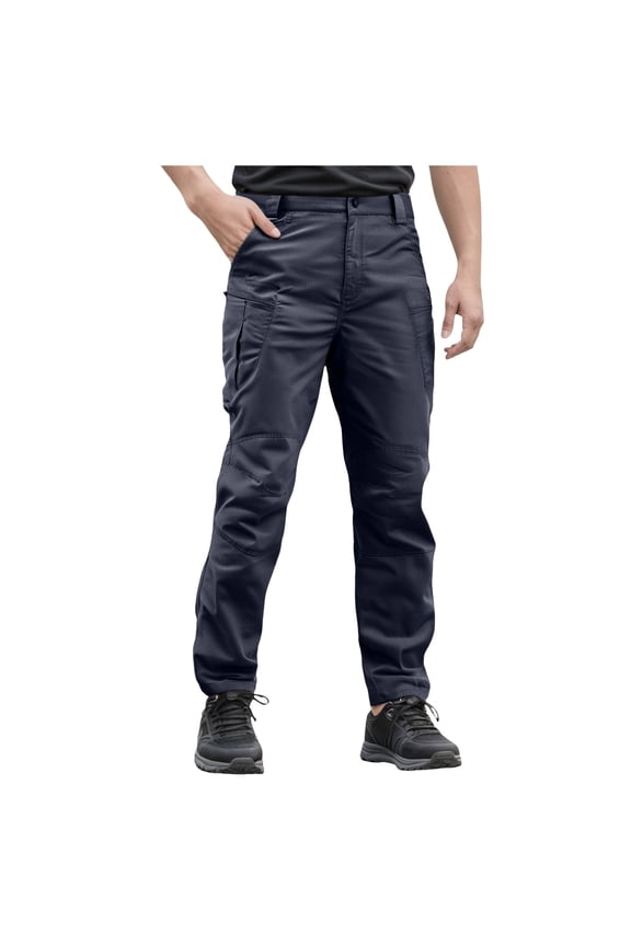 Black Cargo Pants Men Waterproof Pants Mens Hiking Tactical Cargo Pants for Men Outdoor Waterproof Quick Dry Hiking Pants Baggy Ripstop Work Multi Pocket Overalls Pant