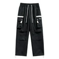 thumbnail image 1 of Men's Work Pants Men's Workwear Full Length Pants Work Pants for Men Cargo Black 3XL, 1 of 7