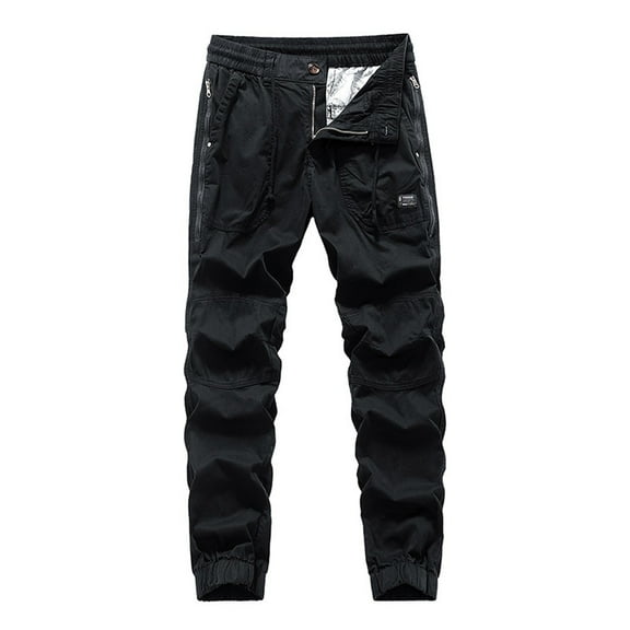 Men's Work Pants Outdoor Wear-Resistant Mountaineering Trousers Work Clothes Street Fashion Cargo Pants
