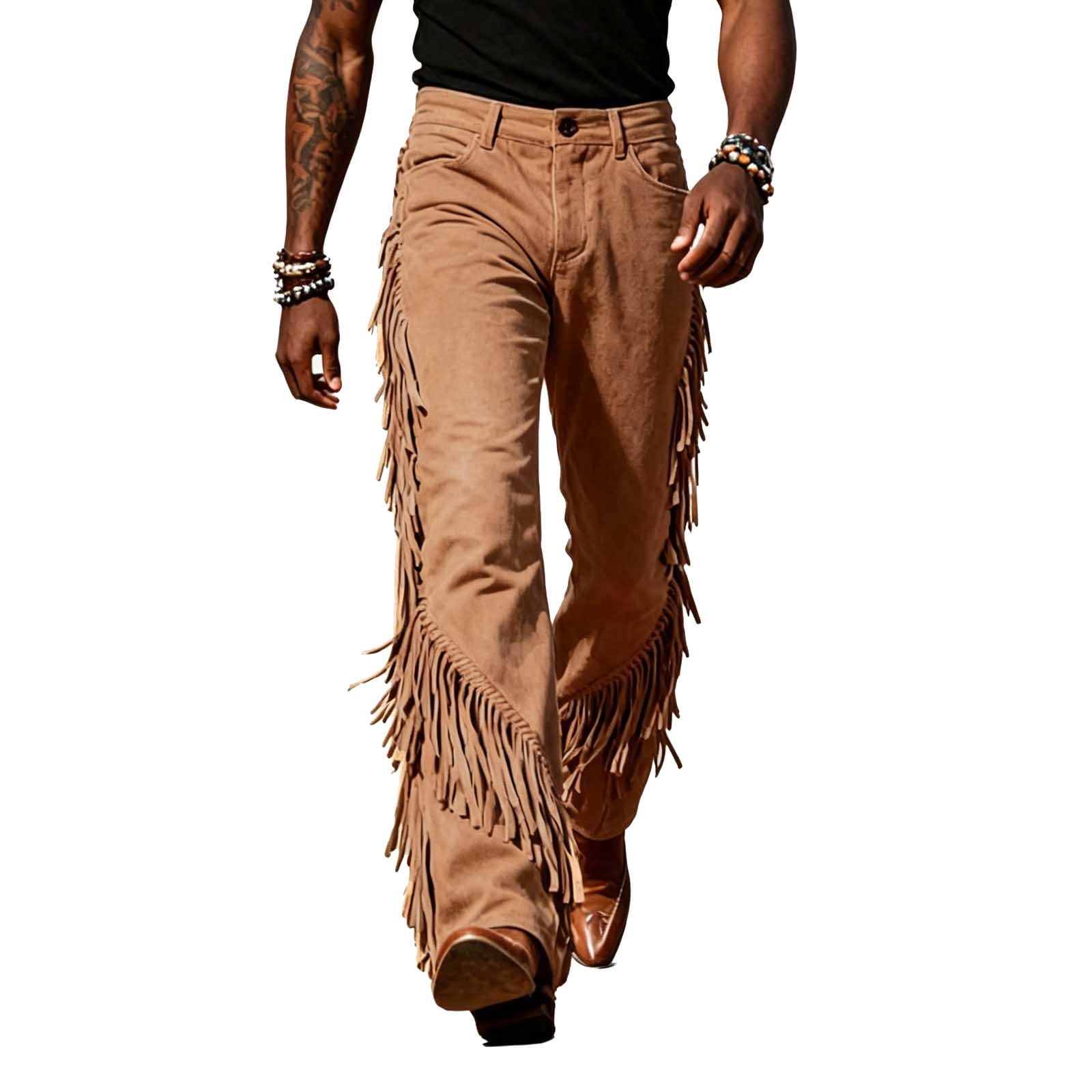 Men's Work Pants, Pants for Men Cowboy Western Pants Vintage
