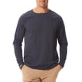 thumbnail image 1 of MenÕs Work Performance Long Sleeve T-Shirt - UPF 50+ Sun Protection - Contractor in Charcoal, 1 of 3