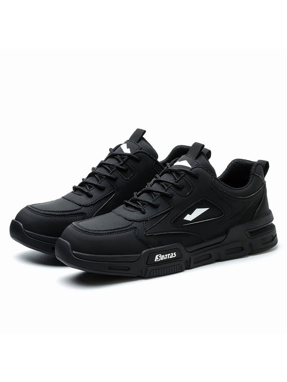 Men's Work Safety Boots Steel Toe Protection - Anti-smash, Anti-puncture, Anti-slip And Wear-resistant Rubber Sole - Suitable for Construction | Factory | Daily - Warehouse Shoes | Modern Work Shoes