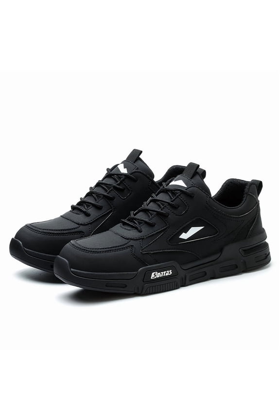 Men's Work Safety Boots Steel Toe Protection - Anti-smash, Anti-puncture, Anti-slip And Wear-resistant Rubber Sole - Suitable for Construction | Factory | Daily - Warehouse Shoes | Modern Work Shoes