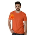 thumbnail image 1 of Men's Work T-Shirt High Visibility Short Sleeve Workwear Tee Safety Hi-Vis Reflective T-Shirts for Men (Safety Orange 1 Pack, 4X-Large), 1 of 7
