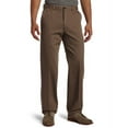 thumbnail image 1 of Men's Work To Weekend Hidden Expandable Waist No Iron Plain Front Pant,Taupe,44x30, 1 of 2