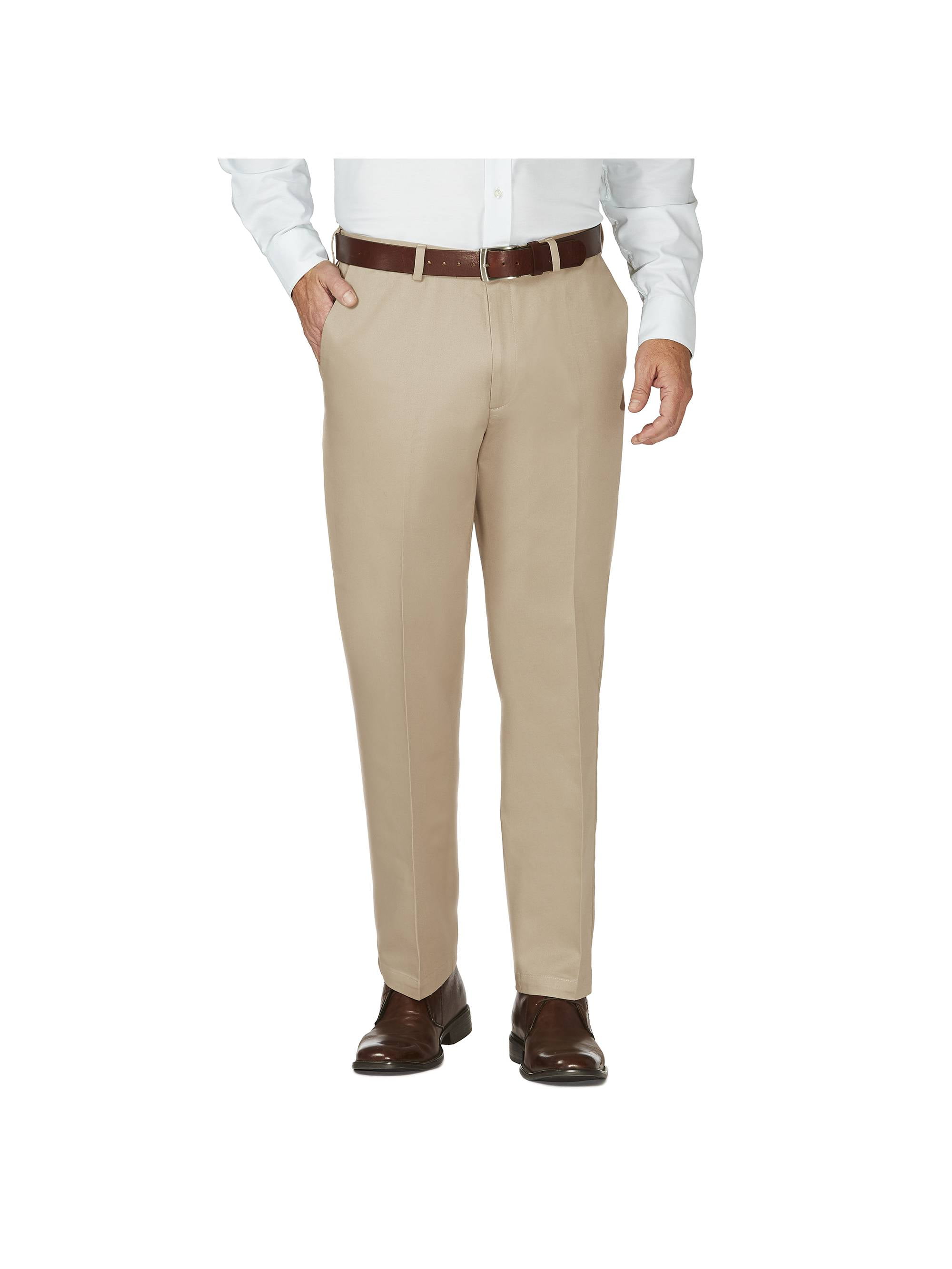 Men's Work To Weekend® Khaki Flat Front Pant Classic Fit