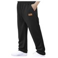 thumbnail image 1 of Men's Work Trousers Men's Straight Leg Casual Pants Relaxed Fit Sport Pants Jogger Sweatpants Outdoor Trousers Loose Cargo Pocket Straight Pants Mens Pants Trousers Overall Streetwear, 1 of 7