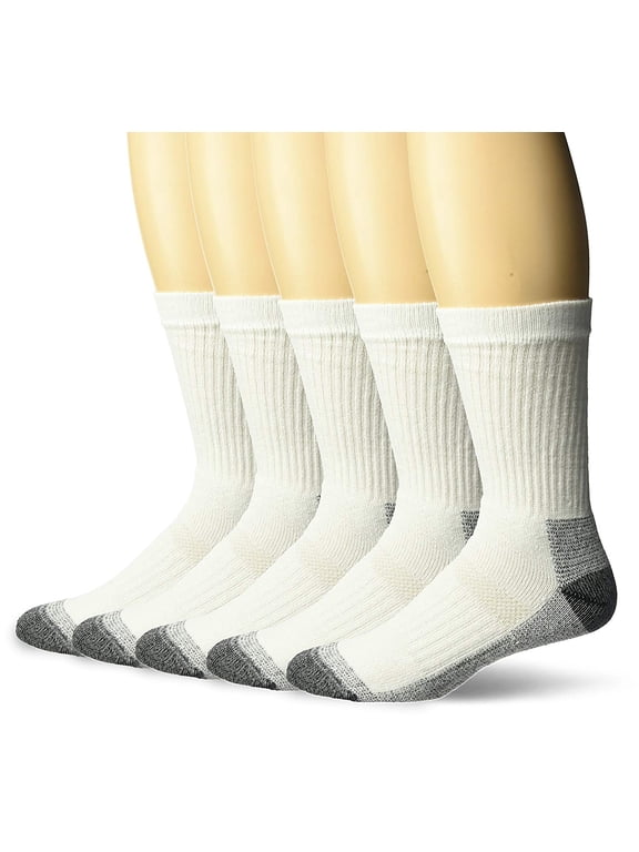 Men's Workgear Cushioned Crew Sock 5 Pack