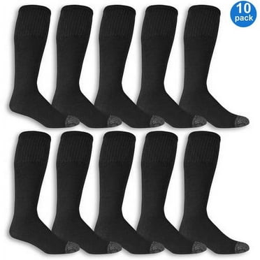 Fruit of the Loom Men's Workgear Crew Socks, 10-Pack - Walmart.com