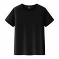thumbnail image 1 of Men's Workout Running Athletic Gym Tee Short Sleeve Crewneck T-Shirt for Active Comfort Fit Training Top Mens Basic Tee Shirts Summer Classic T-Shirts, 1 of 7