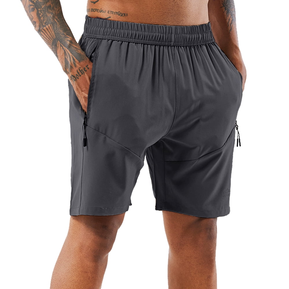 Men's Workout Running Shorts, Athletic Gym Shorts Training Quick Dry