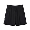 Men's Workout Running Shorts Quicks Dry Lightweight Gym Shorts with Zip